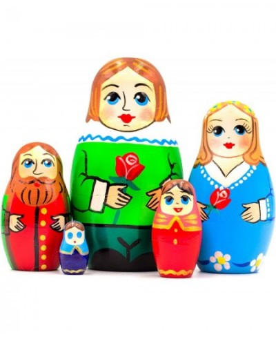 Beauty and The Beast Nesting Dolls Set of 5 pcs - Matryoshka Beauty and The Beast Figurines - Beauty and The Beast Gifts - Be...