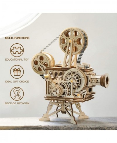 3D Wooden Puzzles Vitascope for Adults - Model Building Kits Mechanical Construction for Adults to Build Educational Brain Te...