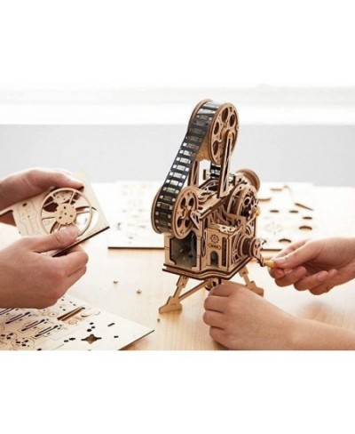 3D Wooden Puzzles Vitascope for Adults - Model Building Kits Mechanical Construction for Adults to Build Educational Brain Te...