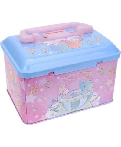 Little Twin Stars Money Coin Bank Tin Saving Box Case with Lock & Handle $47.02 - Money & Banking Play Toys