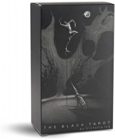 Black Tarot Deck Black and White Tarot Deck with Guide Book Shadow Work Tarot Alternative to Shadowhunter Tarot Cards and Sha...