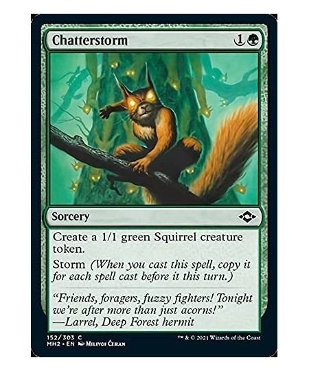 Magic: the Gathering - Chatterstorm (152) - Modern Horizons 2 $12.12 - Trading Cards & Accessories