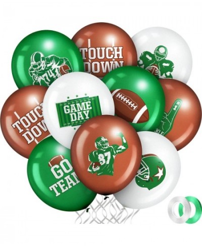 45 Pieces 12 Inch Football Balloons Party Decorations Latex Balloons for Football Touchdown Party Sports Game Day Party Favor...