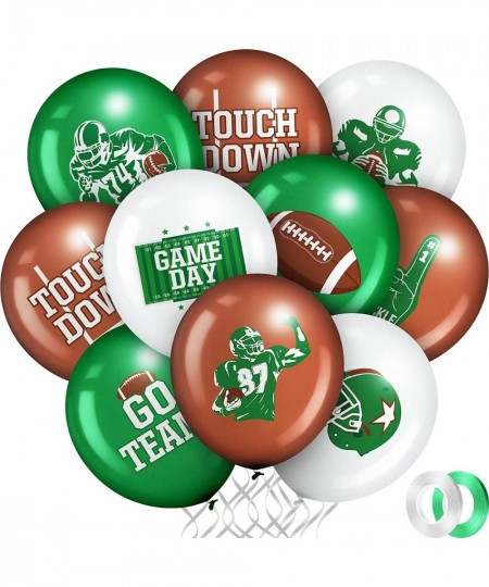 45 Pieces 12 Inch Football Balloons Party Decorations Latex Balloons for Football Touchdown Party Sports Game Day Party Favor...