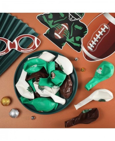 45 Pieces 12 Inch Football Balloons Party Decorations Latex Balloons for Football Touchdown Party Sports Game Day Party Favor...