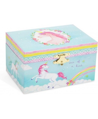 Rainbow Unicorn Gift Set - Musical Jewelry Box and Pretend Tea Set - Unicorn Gifts for Girls $62.54 - Children's Jewelry Boxes