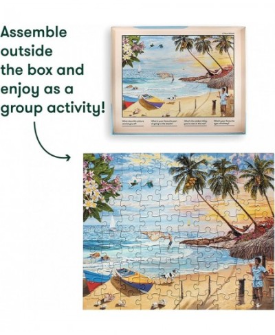 100 Piece Puzzles for Adults Island Paradise Dementia Jigsaw Puzzle Dementia Activities for Seniors $40.17 - Jigsaw Puzzles