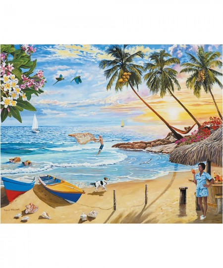 100 Piece Puzzles for Adults Island Paradise Dementia Jigsaw Puzzle Dementia Activities for Seniors $40.17 - Jigsaw Puzzles