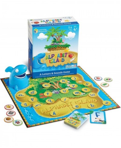 Alphabet Island Letter & Sounds Game Language Development Toy Alphabet Learning Toys ABC Board Games for Kids Ages 4+ $41.91 ...