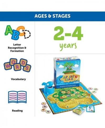 Alphabet Island Letter & Sounds Game Language Development Toy Alphabet Learning Toys ABC Board Games for Kids Ages 4+ $41.91 ...