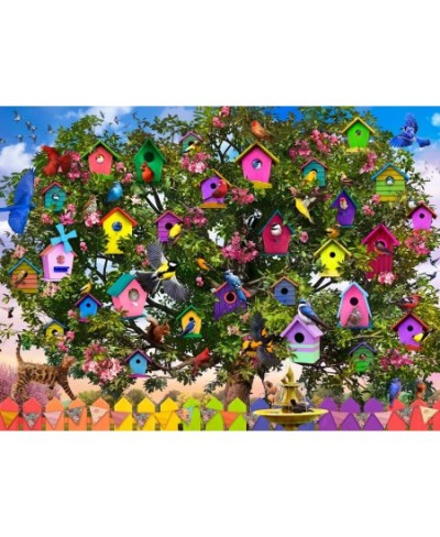 Bird Hotel - 1000 Piece Jigsaw Puzzle $24.17 - Jigsaw Puzzles