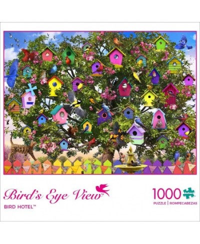 Bird Hotel - 1000 Piece Jigsaw Puzzle $24.17 - Jigsaw Puzzles