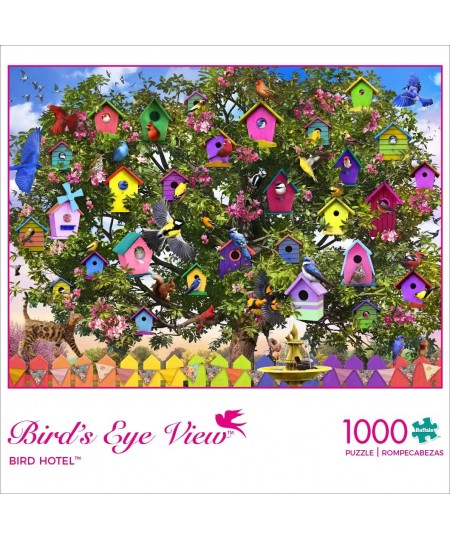 Bird Hotel - 1000 Piece Jigsaw Puzzle $24.17 - Jigsaw Puzzles