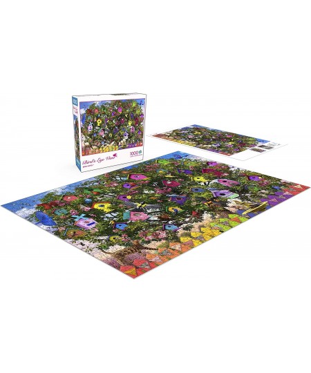 Bird Hotel - 1000 Piece Jigsaw Puzzle $24.17 - Jigsaw Puzzles