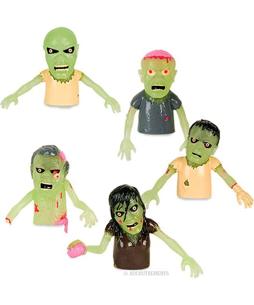 Glow Finger Zombies (Set Of 5) $17.23 - Finger Puppets