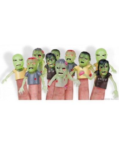 Glow Finger Zombies (Set Of 5) $17.23 - Finger Puppets