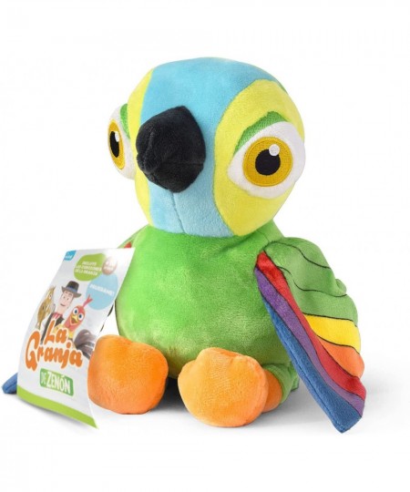 La Granja De Zenon Lorito Pepe 8 in. Musical Plush Granja De Zenon El Reino Infantil $43.79 - Plush Interactive Toy Figures