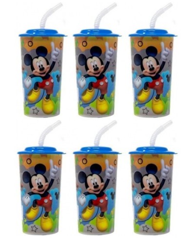 6-Pack Mickey Mouse 16oz Reusable Sports Tumbler Cups with Lids & Straws $32.57 - Kids' Party Tableware