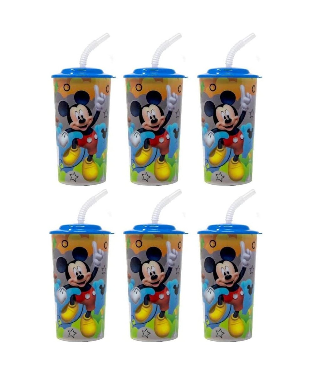 6-Pack Mickey Mouse 16oz Reusable Sports Tumbler Cups with Lids & Straws $32.57 - Kids' Party Tableware