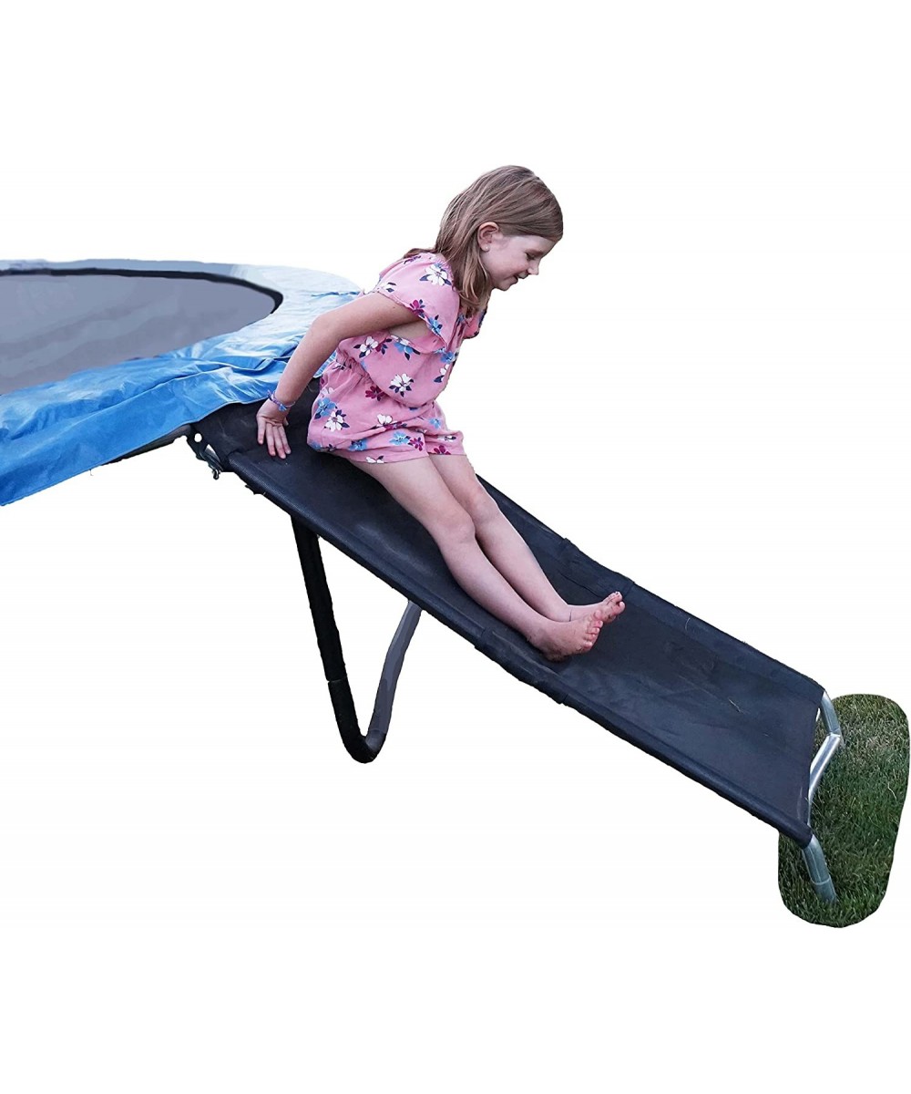 The Original Trampoline Slide & Climber | Heavy Duty Steel Construction | Better Than a Ladder | Easy to Climb & Slide | Clam...