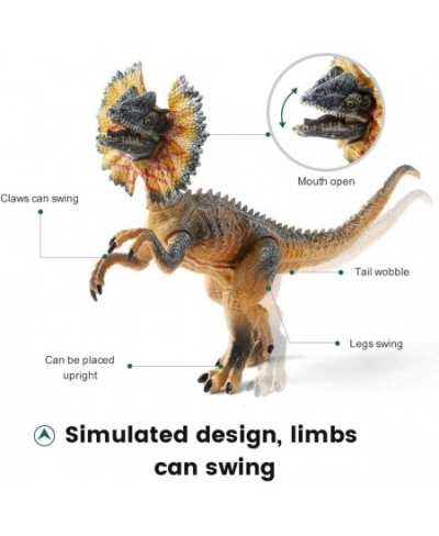 21PCS Dinosaur Toys with 5"-10" Realistic Dinosaur Figures with Movable Jaws Kids Activity Play Mat to Create a Dino World In...