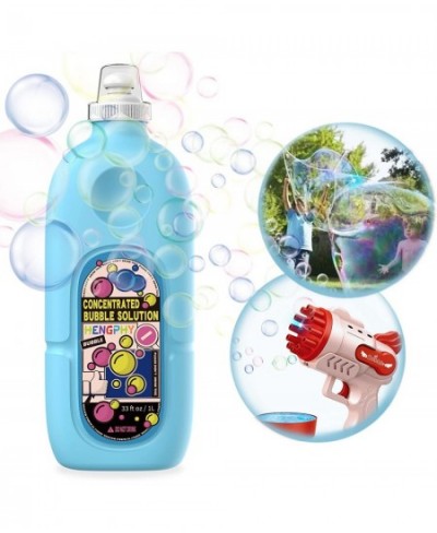 Bubble Solution Concentrate 33 oz (Up to 2.5 Gallon) Giant Bubbles Mix Refills Non Toxic with Leak-Proof Design Bubble Liquid...