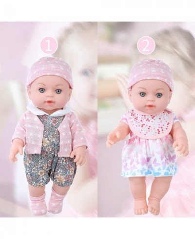 Realistic Baby Doll Set - 12 Inch Newborn Baby Doll with Clothes and Accessories Baby Doll Diapers Bottle Food Stuff $52.68 -...