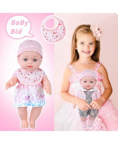 Realistic Baby Doll Set - 12 Inch Newborn Baby Doll with Clothes and Accessories Baby Doll Diapers Bottle Food Stuff $52.68 -...