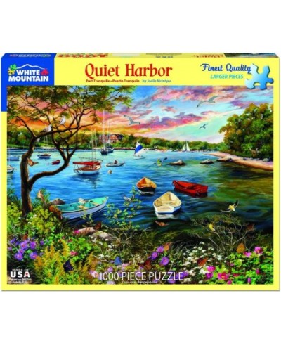 Puzzles Quiet Harbor 1000 Piece Jigsaw Puzzle $35.65 - Jigsaw Puzzles