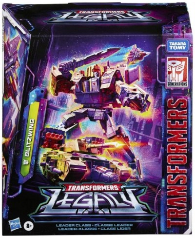 Toys Generations Legacy Series Leader Blitzwing Triple Changer Action Figure - Kids Ages 8 and Up 7-inch $89.25 - Action Figures