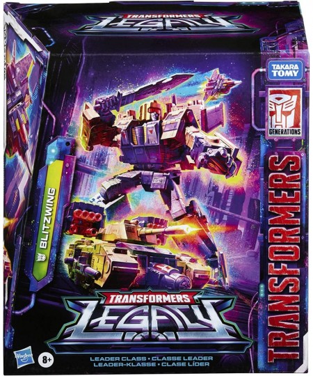 Toys Generations Legacy Series Leader Blitzwing Triple Changer Action Figure - Kids Ages 8 and Up 7-inch $89.25 - Action Figures