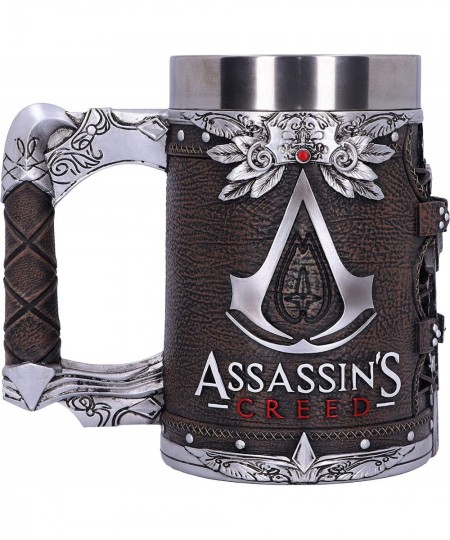 Officially Licensed Assassins Creed Brotherhood Brown Hidden Blade Game Tankard Resin 15.5cm $84.64 - Board Games