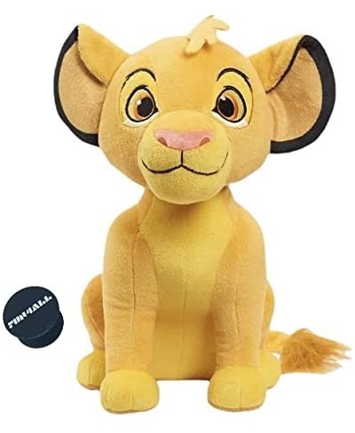 Lion King Simba Plush 12 Inch Figure Toy The Cute and Cuddly Friend for Your Children Can Stand Tall Made with Polyester Fibe...