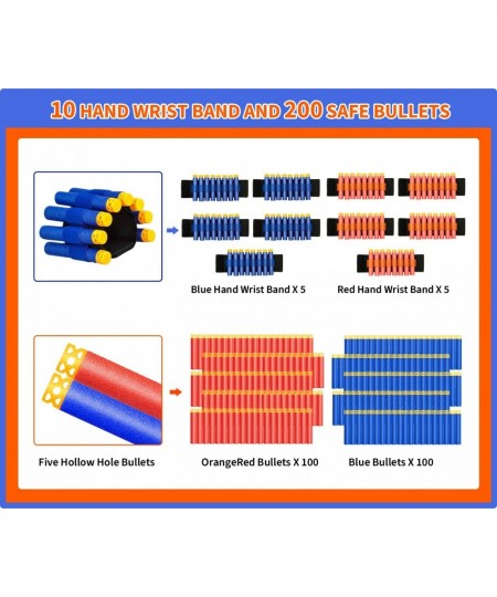 10 Bulk Small Gun Sets Compatible with Nerf Gun Party Supplies Boys Birthday Favors for Nerf War Party Mini Pistol Blasters M...