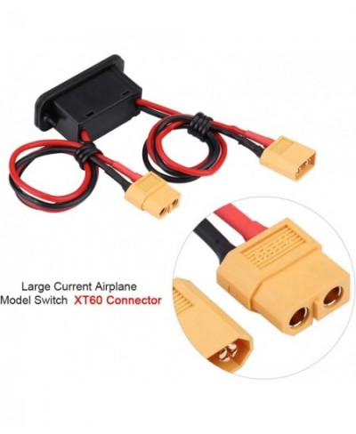 RC Airplane Switch Heavy Duty RC LED Receiver Battery On Off Connectors Airplane On Off Switch Accessory $15.21 - Remote & Ap...