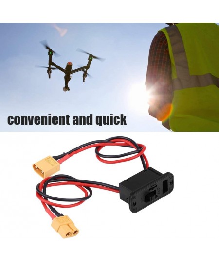 RC Airplane Switch Heavy Duty RC LED Receiver Battery On Off Connectors Airplane On Off Switch Accessory $15.21 - Remote & Ap...