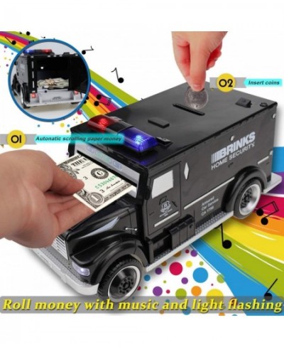 Kids Money Bank Electronic Piggy Banks Great Gift Toy for Kids Children Cool Armored Car Bank Password Coin Bank Perfect Toy ...