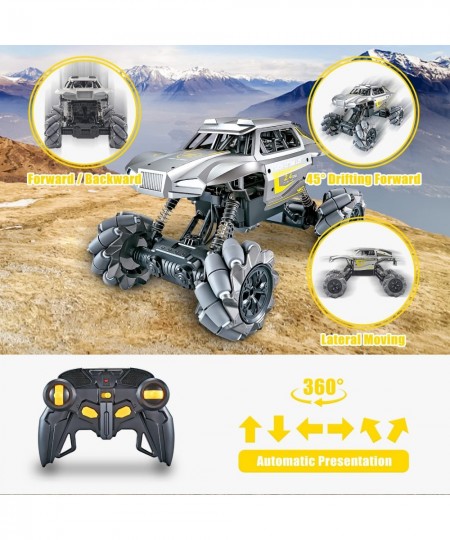 RC Cars 1:16 Scale Remote Control Car for Boys 6-12 360° Rotating 2.4GHz All Terrain Drift 4x4 Off Road Car Toys Gifts for Bo...