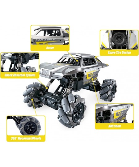 RC Cars 1:16 Scale Remote Control Car for Boys 6-12 360° Rotating 2.4GHz All Terrain Drift 4x4 Off Road Car Toys Gifts for Bo...