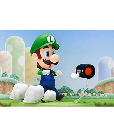 Nendoroid - Nintendo - Super Mario Bros. - Luigi Multiple Colors $65.24 - Action Figures