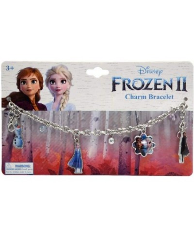 Disney Frozen 2 - 7" Bracelet with Metal Charms $13.97 - Kids' Dress-Up Accessories