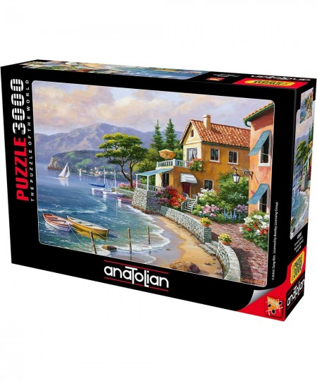 Paradise Retreat Jigsaw Puzzle (Piece 3000 Brown/A $64.84 - Jigsaw Puzzles