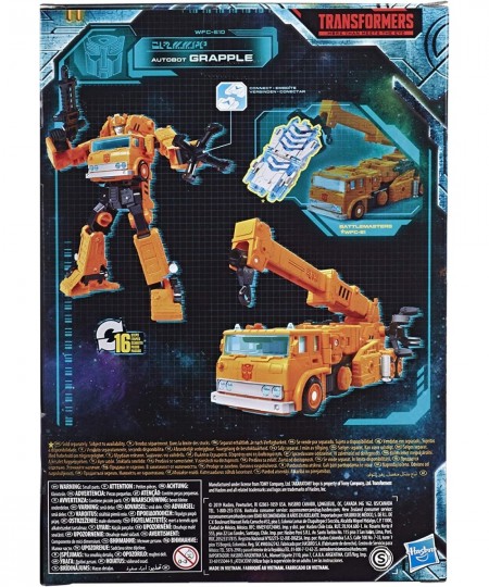 Toys Generations War for Cybertron: Earthrise Voyager WFC-E10 Autobot Grapple Action Figure - Kids Ages 8 and Up 7-inch $42.2...