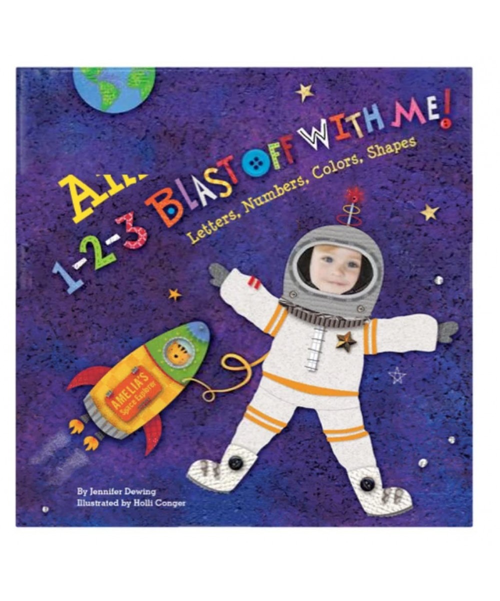 1-2-3 Blast Off with Me - Personalized Children's Story - I See Me! $52.00 - Early Development & Activity Toys