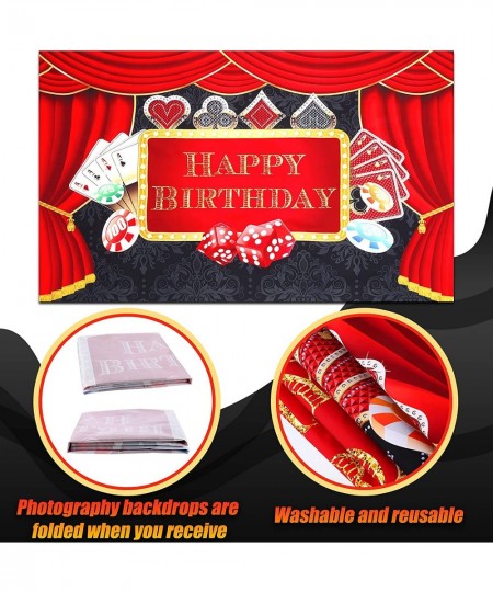 79 Pcs Casino Theme Party Decorations Las Vegas Party Decorations Casino Birthday Party Decorations Supplies Include Casino B...