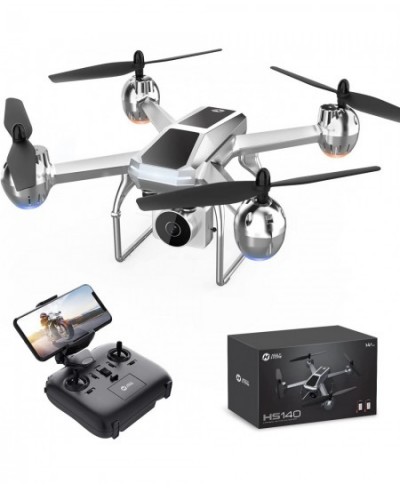 HS140 RC Drone with 1080P FPV Camera for Adults and Kids 34 Mins Flight Time with 2 batteries Altitude Hold Voice Control Ges...