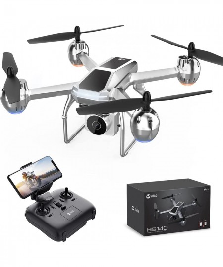 HS140 RC Drone with 1080P FPV Camera for Adults and Kids 34 Mins Flight Time with 2 batteries Altitude Hold Voice Control Ges...