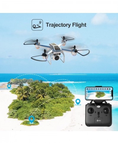 HS140 RC Drone with 1080P FPV Camera for Adults and Kids 34 Mins Flight Time with 2 batteries Altitude Hold Voice Control Ges...