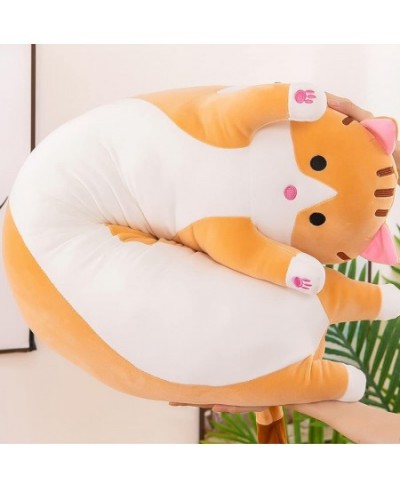 Soft Cat Plush Pillow Toy Cute Stuffed Animals Cartoon Cat Long Throw Pillow Gift for Girlfriend Kids 50cm/19.6inch $32.99 - ...