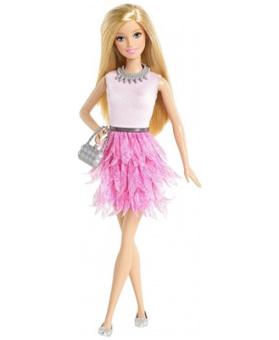 Fashionistas Doll with Pink Ruffled Dress $71.36 - Dolls